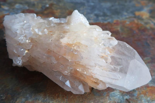 Elestial Quartz Gemstone Cluster 25