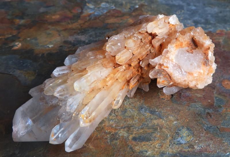 Elestial Quartz Gemstone Cluster 27