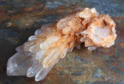 Elestial Quartz Gemstone Cluster 27