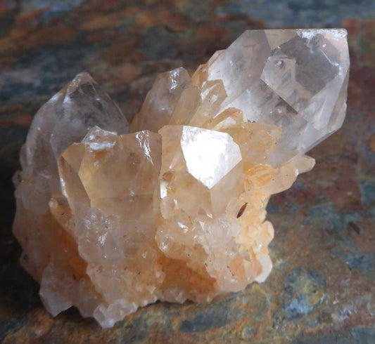 Elestial Quartz Gemstone Cluster 28