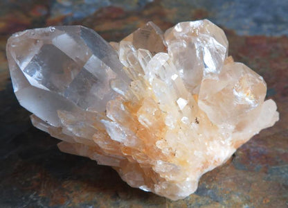 Elestial Quartz Gemstone Cluster 28