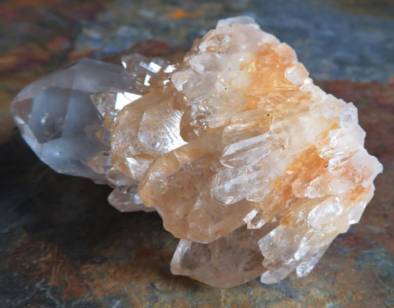 Elestial Quartz Gemstone Cluster 28