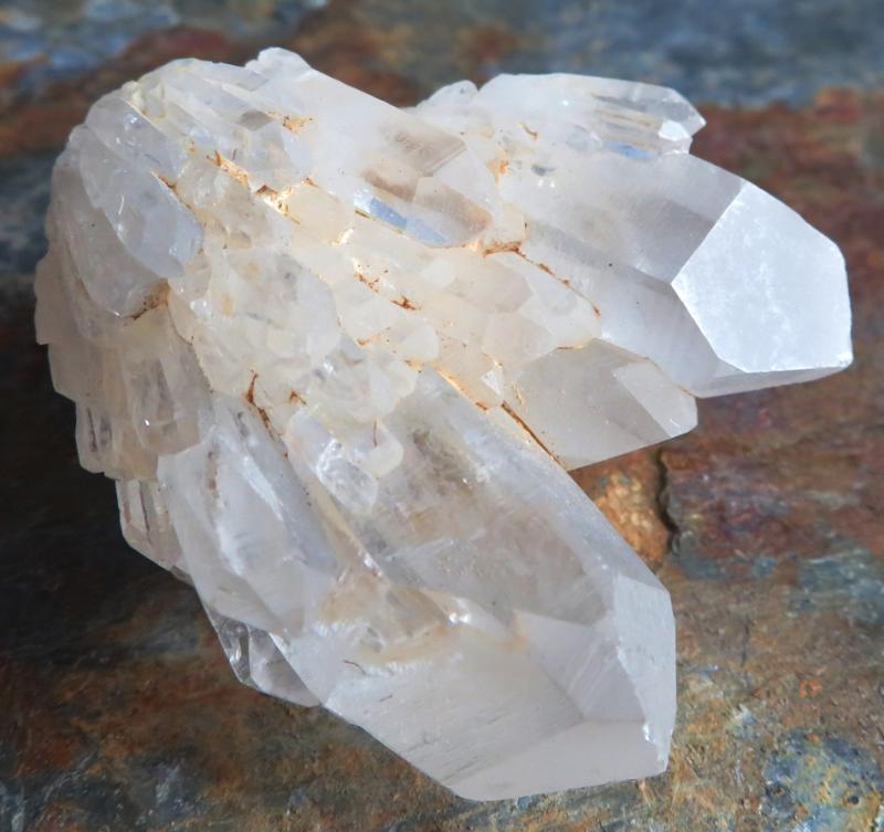 Elestial Quartz Gemstone Cluster 30
