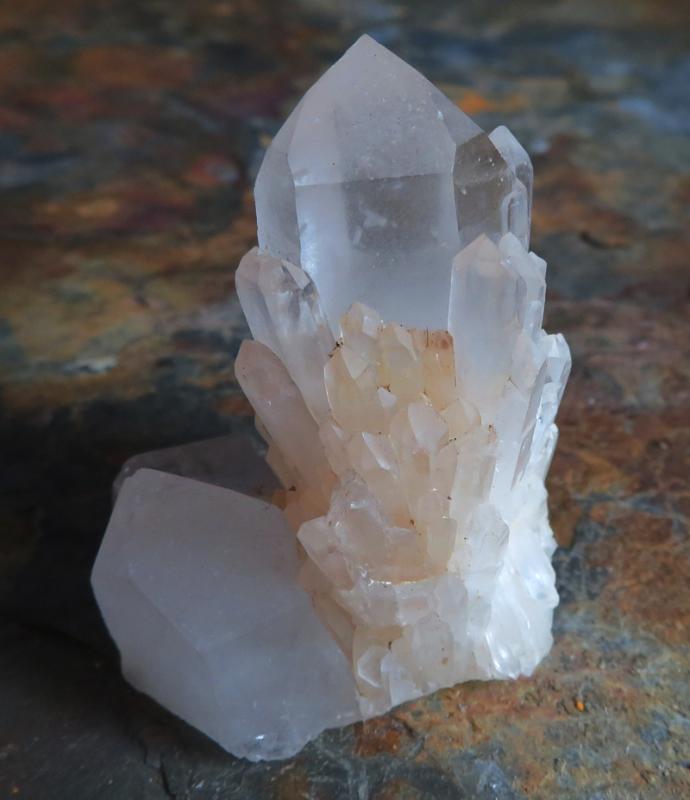 Elestial Quartz Gemstone Cluster 37