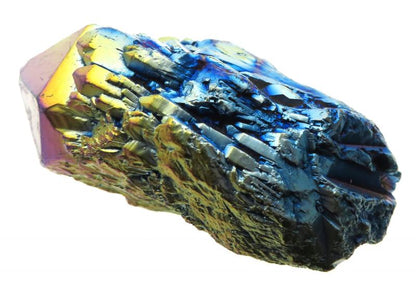 Elestial Titanium Aura Quartz Gemstone Point 10