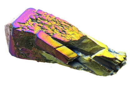 Elestial Titanium Aura Quartz Gemstone Point 12