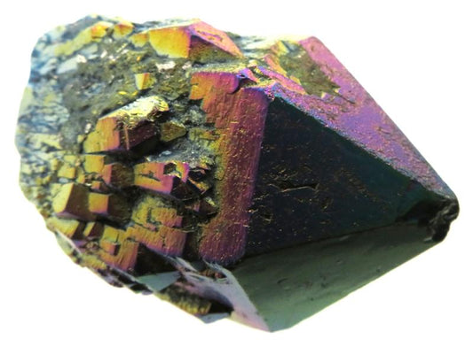 Elestial Titanium Aura Quartz Gemstone Point 13