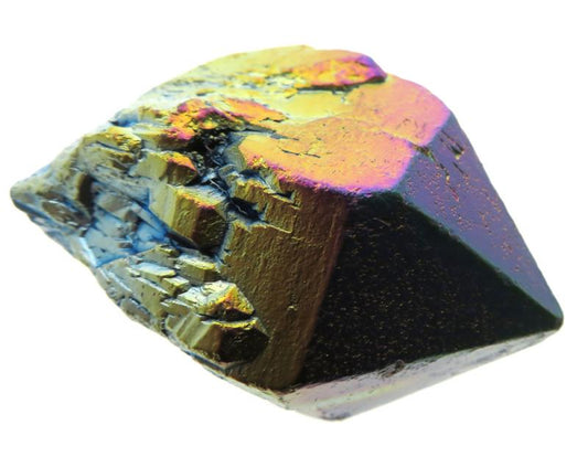 Elestial Titanium Aura Quartz Gemstone Point 19