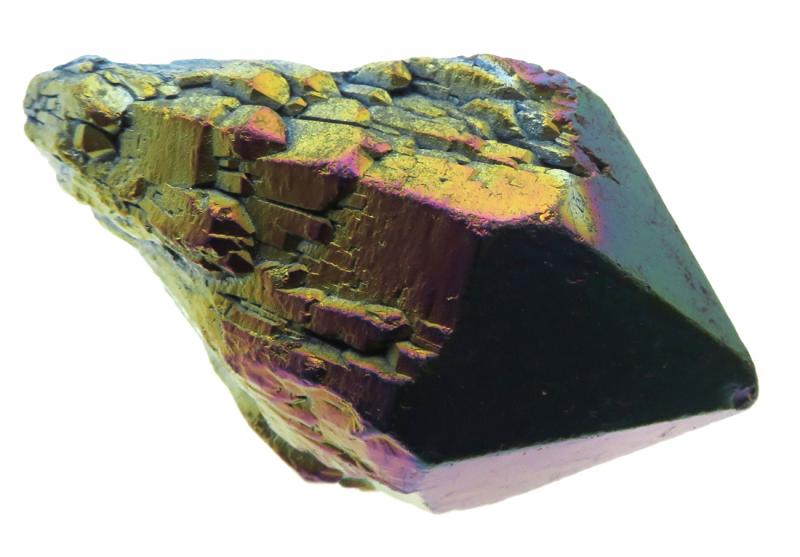 Elestial Titanium Aura Quartz Gemstone Point 19