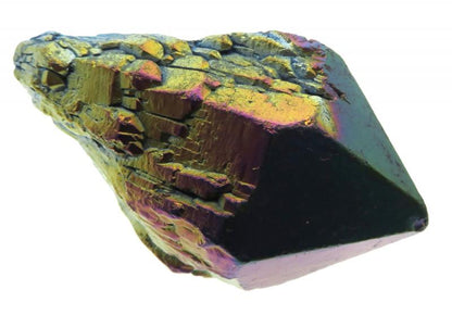 Elestial Titanium Aura Quartz Gemstone Point 19