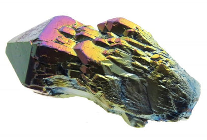 Elestial Titanium Aura Quartz Gemstone Point 21