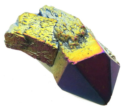 Elestial Titanium Aura Quartz Gemstone Point 22