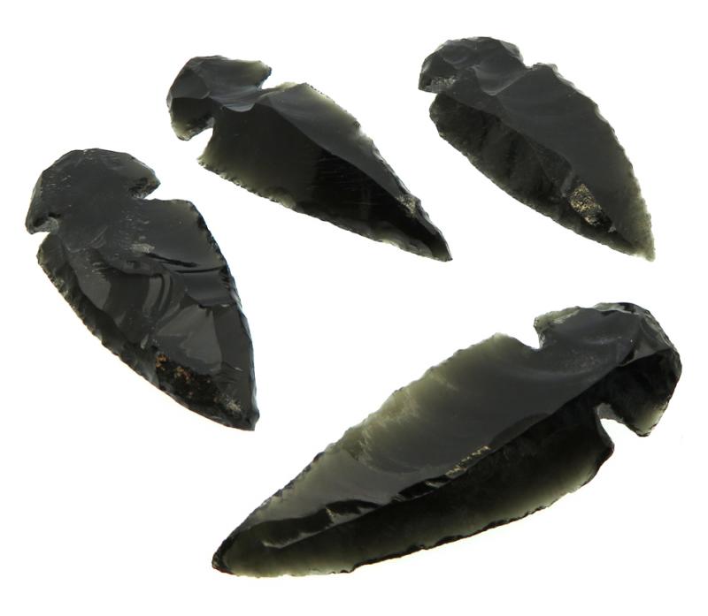 Black Obsidian Arrowhead