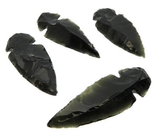Black Obsidian Arrowhead
