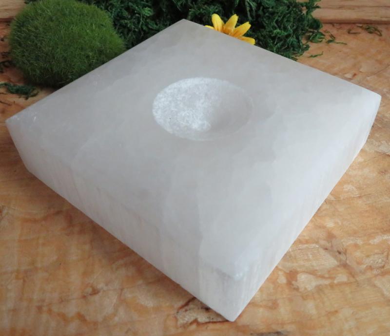 Selenite Gemstone Charging Plate