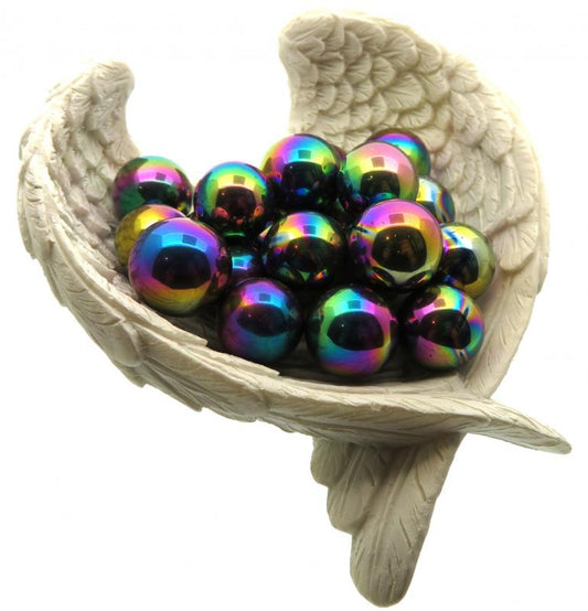 Titanium Aura Quartz Gemstone Sphere 16mm to 18mm