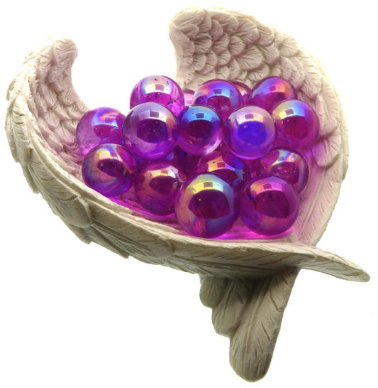 Purple Aura Quartz Gemstone Sphere 16mm to 18mm