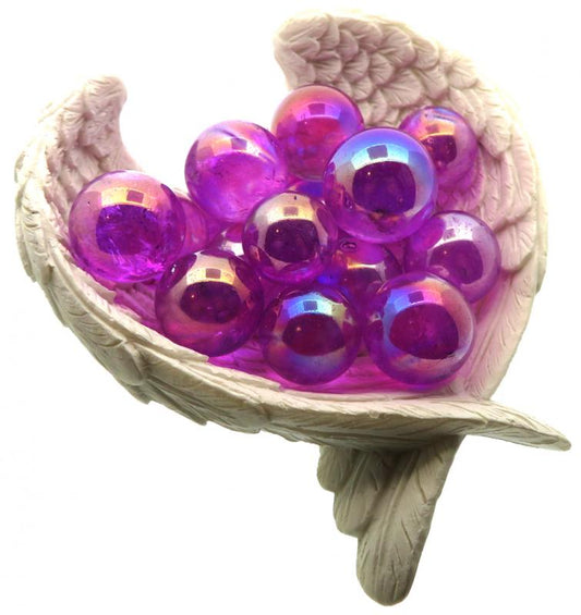 Purple Aura Quartz Gemstone Sphere 18mm to 20mm