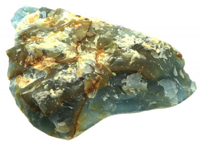 Aquatine Lemurian Calcite Gemstone Specimen 09