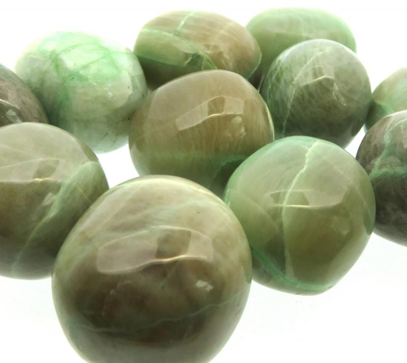 1 x Extra Large Garnierite Tumblestone