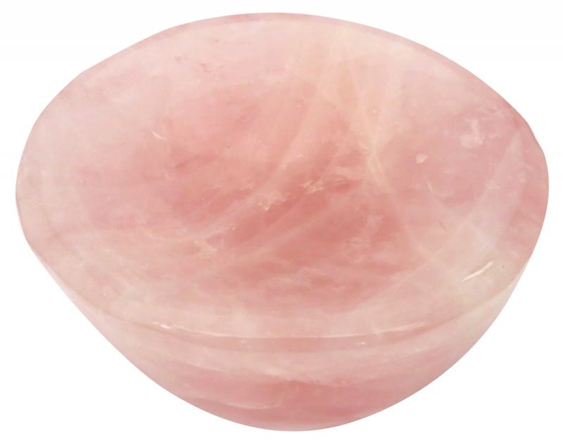 Rose Quartz Gemstone Altar Bowl 01
