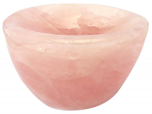 Rose Quartz Gemstone Altar Bowl 03
