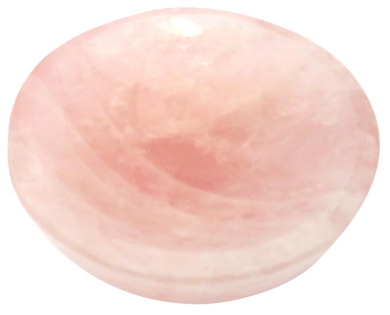 Rose Quartz Gemstone Altar Bowl 05