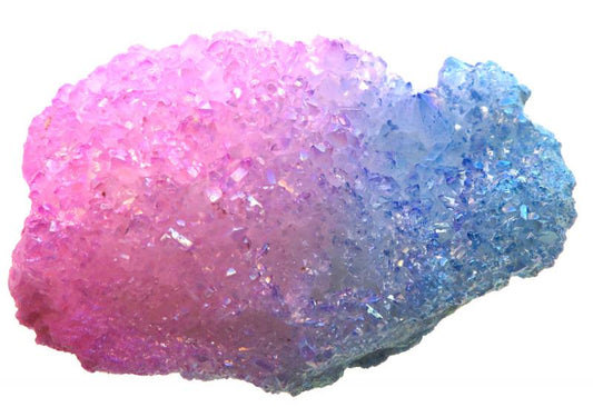 Pixie Aura Quartz Cluster Specimen 02