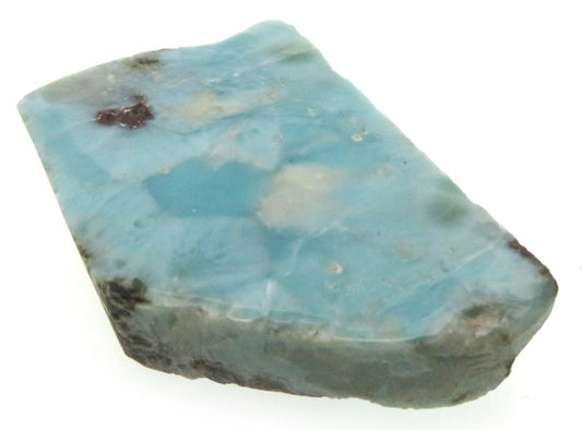 Larimar Gemstone Sliced Specimen 02