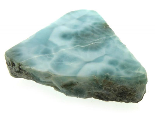Larimar Gemstone Sliced Specimen 03