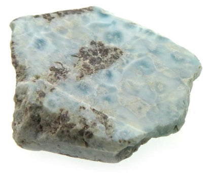 Larimar Gemstone Sliced Specimen 09