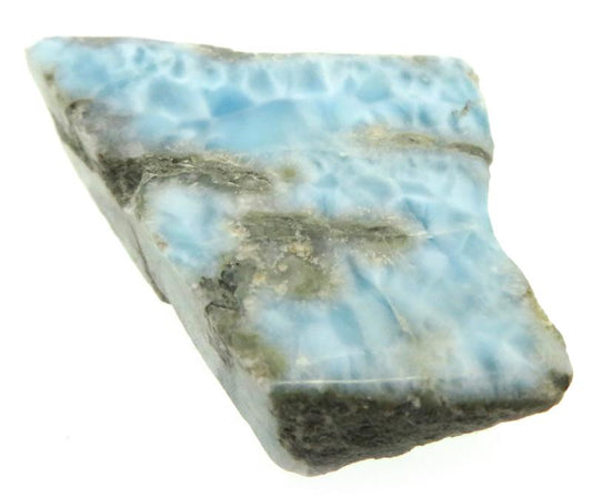 Larimar Gemstone Sliced Specimen 12