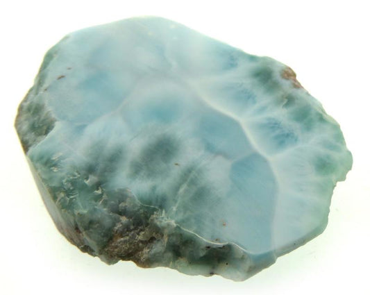 Larimar Gemstone Sliced Specimen 19
