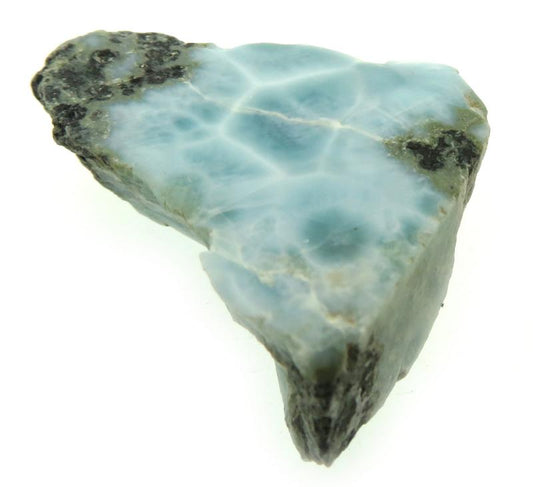 Larimar Gemstone Sliced Specimen 23