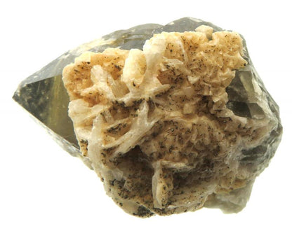 Morion Elestial Smoky Quartz Gemstone Specimen 04