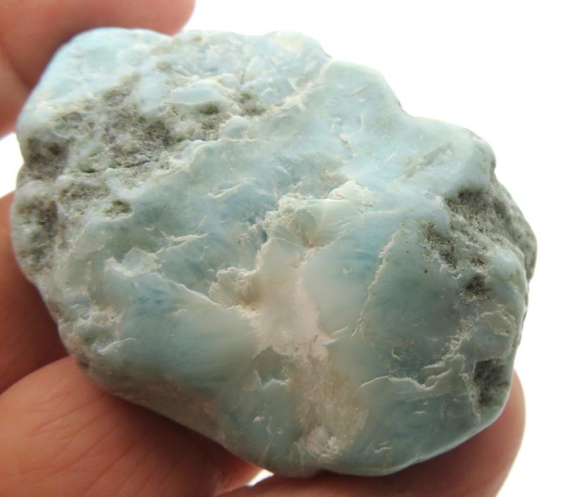 Larimar Gemstone Nugget Specimen 01
