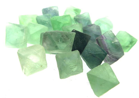 1 x Fluorite Gemstone Octahedron