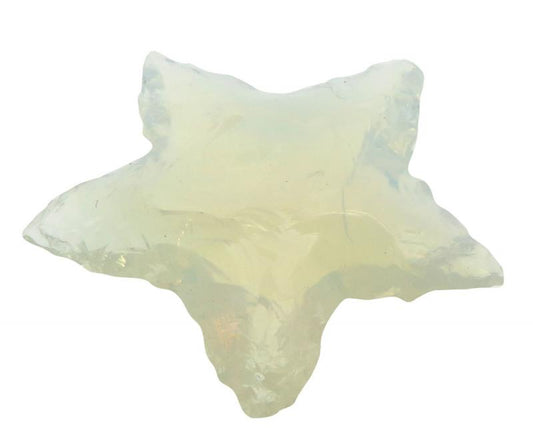 Hand Knapped Opalite Star