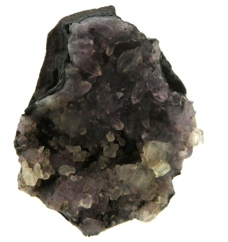 Amethyst and Calcite Specimen 03