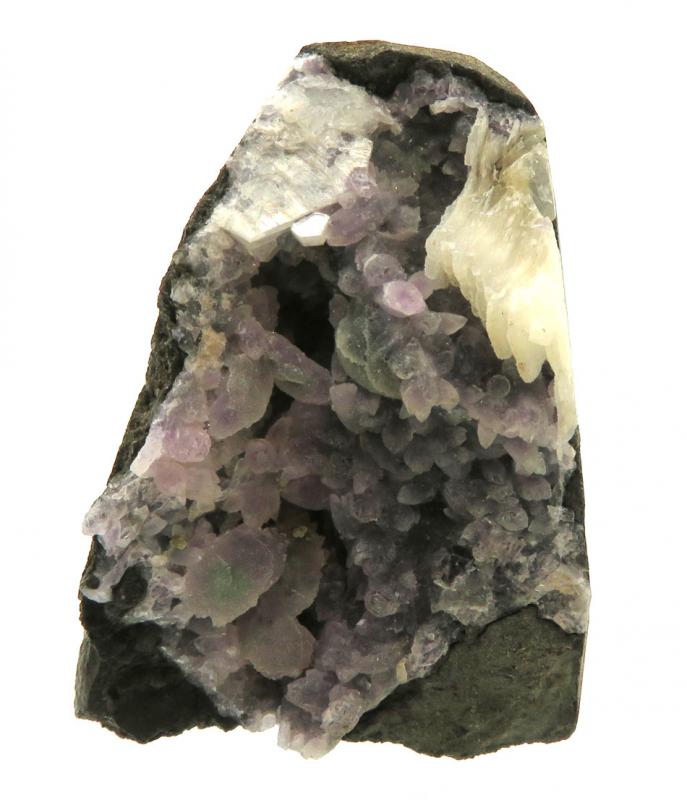 Amethyst and Calcite Specimen 04