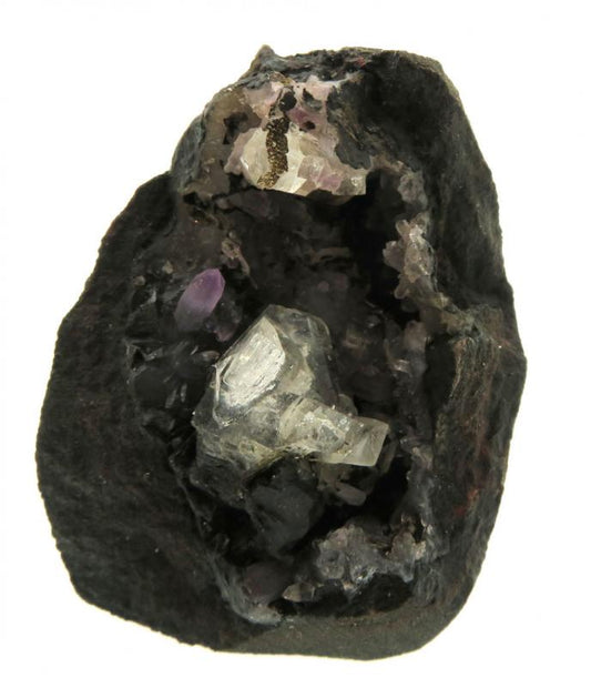 Amethyst and Calcite Specimen 05