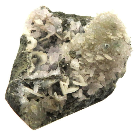 Amethyst and Calcite Specimen 07