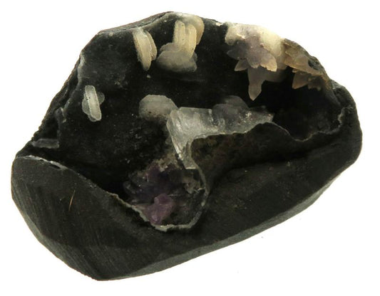 Amethyst and Calcite Specimen 12