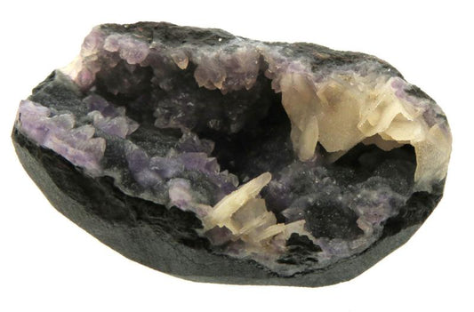 Amethyst and Calcite Specimen 13