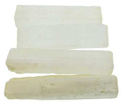 Selenite Large Natural Gemstone Stick Wand