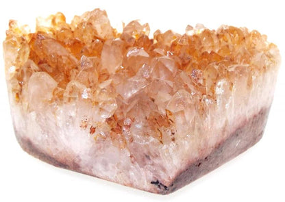 Natural Quartz Gemstone Cluster Heart Specimen 12