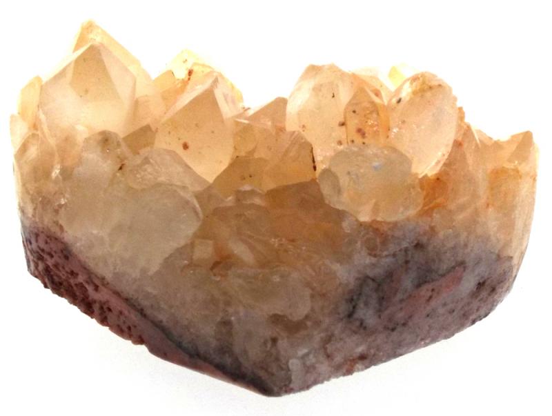 Natural Quartz Gemstone Cluster Heart Specimen 13