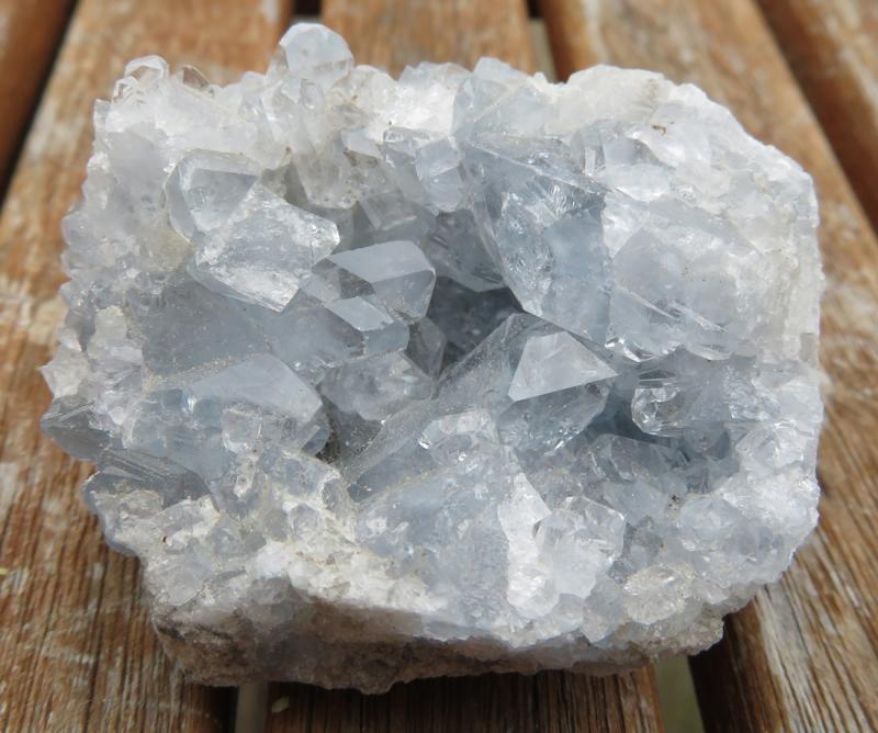 Small Celestite Cluster Specimen 04