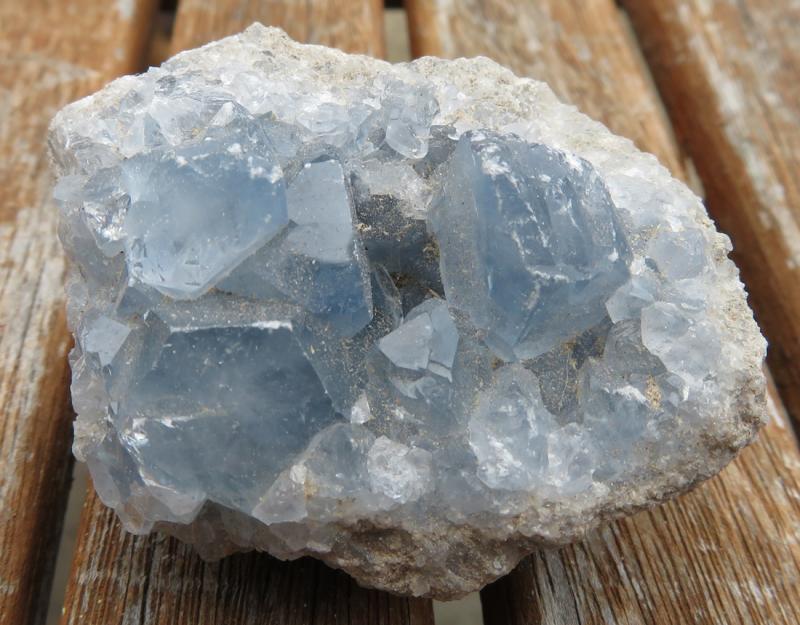 Small Celestite Cluster Specimen 07