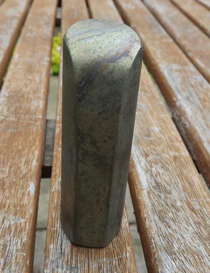 Pyrite Standing Obelisk Wand